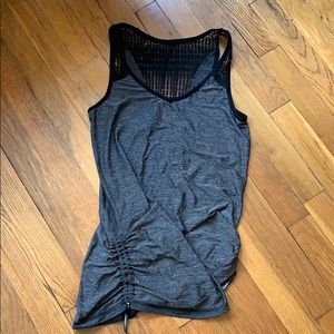 Lululemon lightweight mesh drawstring tank size 4